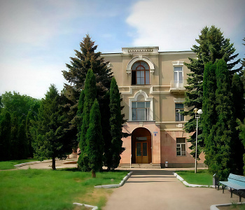 Ессентукская клиника НИИ курортологии, территория